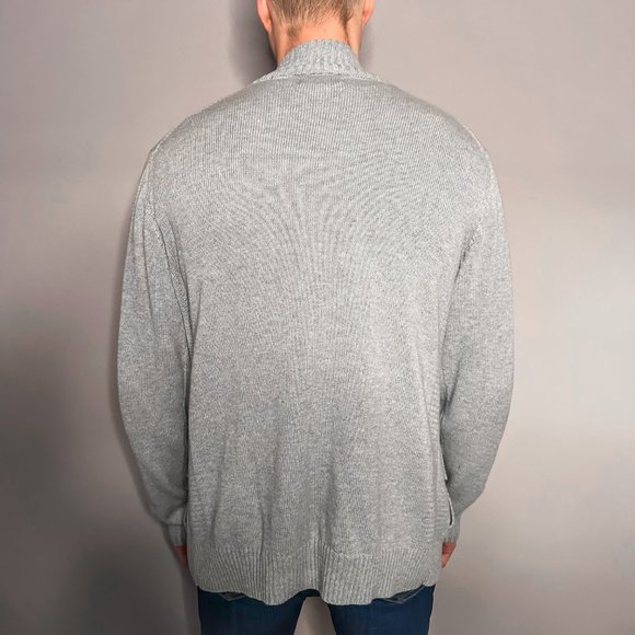 Grey Fall cardigan with pockets - Picture 2 of 7